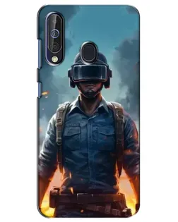 Чохол для Samsung Galaxy A60 2019 (A605F) з картинкою «PUBG — реалістичний герой»