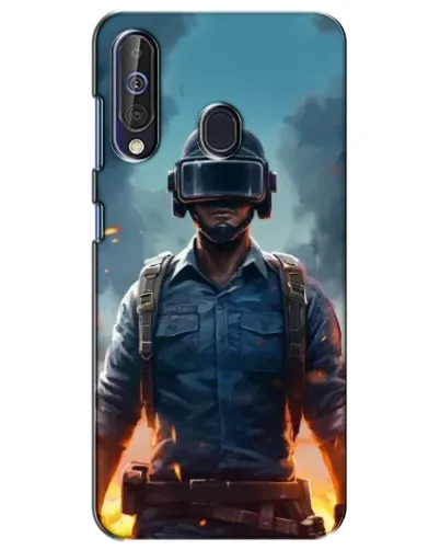 Чохол для Samsung Galaxy A60 2019 (A605F) з картинкою «PUBG — реалістичний герой»