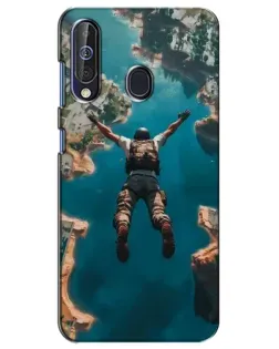 Чохол для Samsung Galaxy A60 2019 (A605F) з картинкою «PUBG — вільне падіння»