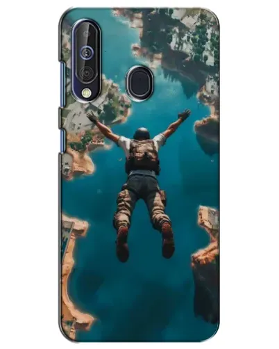 Чохол для Samsung Galaxy A60 2019 (A605F) з картинкою «PUBG — вільне падіння»