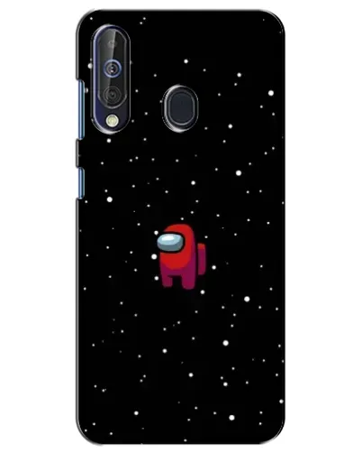 Чехол для Samsung Galaxy A60 2019 (A605F) с картинкой «Красный Among Us»