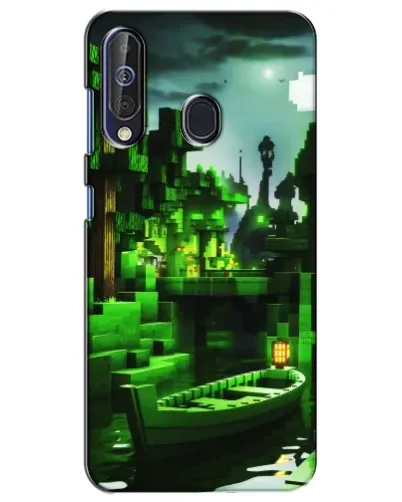 Чехол для Samsung Galaxy A60 2019 (A605F) с картинкой «Minecraft лесной пейзаж» Чехол для Samsung Galaxy A60 2019 (A605F) с картинкой «Minecraft лесной пейзаж»