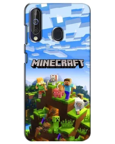 Чехол для Samsung Galaxy A60 2019 (A605F) с картинкой «Minecraft классический мир» Чехол для Samsung Galaxy A60 2019 (A605F) с картинкой «Minecraft классический мир»