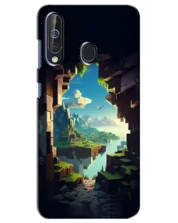Чехол для Samsung Galaxy A60 2019 (A605F) с картинкой «Вид из пещеры»