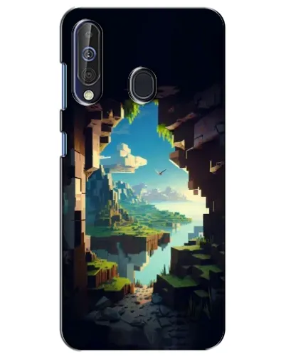 Чехол для Samsung Galaxy A60 2019 (A605F) с картинкой «Вид из пещеры» Чехол для Samsung Galaxy A60 2019 (A605F) с картинкой «Вид из пещеры»