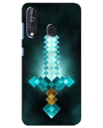 Чехол для Samsung Galaxy A60 2019 (A605F) с картинкой «Алмазный меч неон» Чехол для Samsung Galaxy A60 2019 (A605F) с картинкой «Алмазный меч неон»