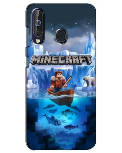 Чехол для Samsung Galaxy A60 2019 (A605F) с картинкой «Minecraft ледяной мир» Чехол для Samsung Galaxy A60 2019 (A605F) с картинкой «Minecraft ледяной мир»