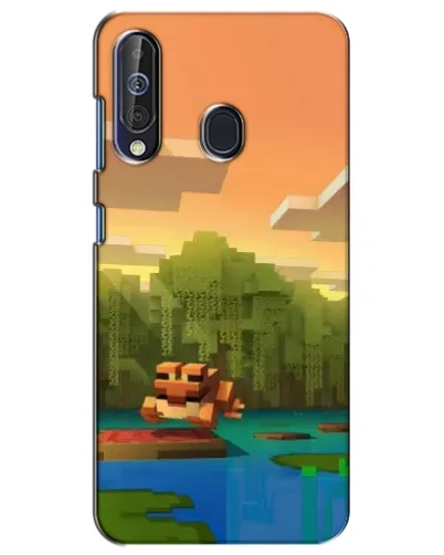 Чехол для Samsung Galaxy A60 2019 (A605F) с картинкой «Майнкрафт закат солнца» Чехол для Samsung Galaxy A60 2019 (A605F) с картинкой «Майнкрафт закат солнца»