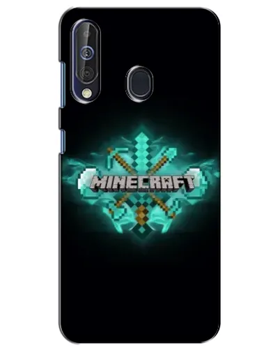 Чехол для Samsung Galaxy A60 2019 (A605F) с картинкой «Minecraft Diamond лого» Чехол для Samsung Galaxy A60 2019 (A605F) с картинкой «Minecraft Diamond лого»