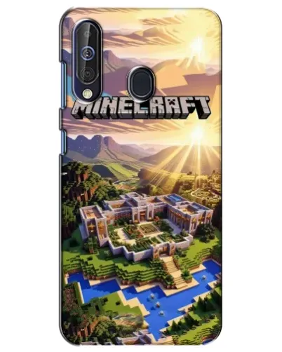 Чехол для Samsung Galaxy A60 2019 (A605F) с картинкой «Minecraft панорама» Чехол для Samsung Galaxy A60 2019 (A605F) с картинкой «Minecraft панорама»