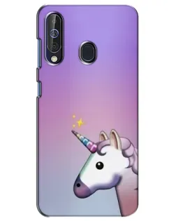 Чехол для Samsung Galaxy A60 2019 (A605F) с картинкой «Единорог градиент»