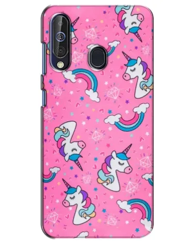 Чехол для Samsung Galaxy A60 2019 (A605F) с картинкой «Unicorn паттерн розовый» Чехол для Samsung Galaxy A60 2019 (A605F) с картинкой «Unicorn паттерн розовый»