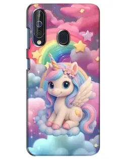 Чехол для Samsung Galaxy A60 2019 (A605F) с картинкой «Маленький единорог»