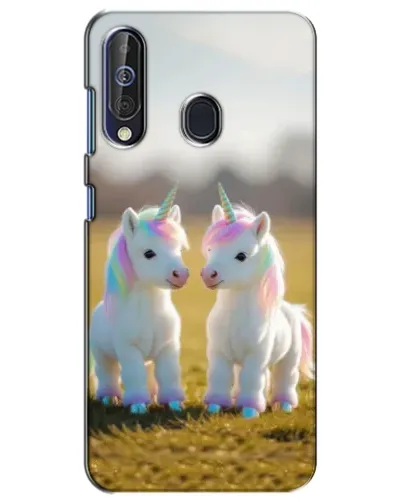 Чехол для Samsung Galaxy A60 2019 (A605F) с картинкой «Пара единорогов» Чехол для Samsung Galaxy A60 2019 (A605F) с картинкой «Пара единорогов»