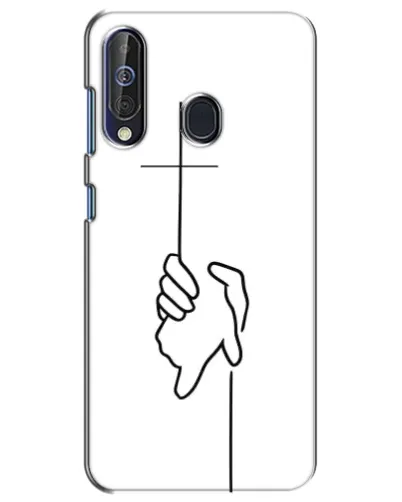 Чехол для Samsung Galaxy A60 2019 (A605F) с картинкой «Рука держит»