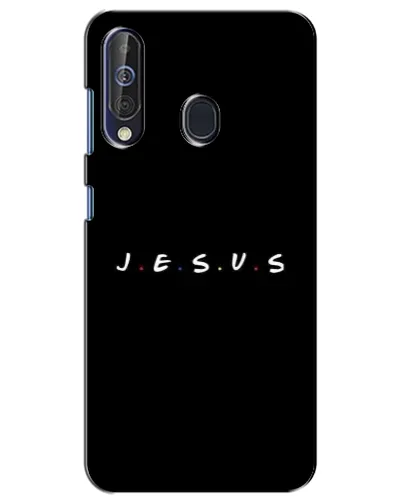Чехол для Samsung Galaxy A60 2019 (A605F) с картинкой «Точки веры J.E.S.U.S.»