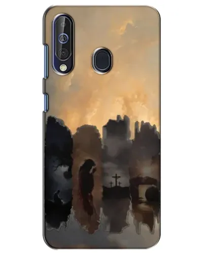 Чехол для Samsung Galaxy A60 2019 (A605F) с картинкой «Дорога к вере»