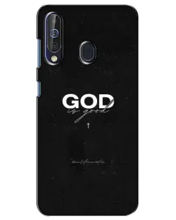 Чехол для Samsung Galaxy A60 2019 (A605F) с картинкой «GOD — Бог над всем»