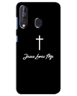 Чехол для Samsung Galaxy A60 2019 (A605F) с картинкой «Иисус любит тебя»