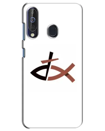 Чехол для Samsung Galaxy A60 2019 (A605F) с картинкой «Рыба и крест»