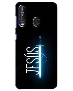 Чехол для Samsung Galaxy A60 2019 (A605F) с картинкой «Меч Духа Jesus»