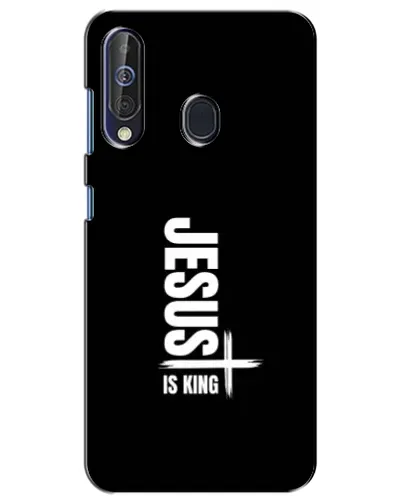 Чехол для Samsung Galaxy A60 2019 (A605F) с картинкой «Вертикаль веры Jesus»