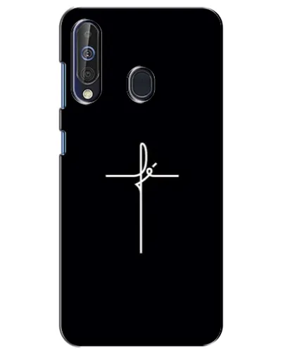 Чехол для Samsung Galaxy A60 2019 (A605F) с картинкой «Тонкий крест» Чехол для Samsung Galaxy A60 2019 (A605F) с картинкой «Тонкий крест»