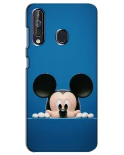 Чехол для Samsung Galaxy A60 2019 (A605F) с картинкой «Микки выглядывает»
