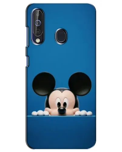 Чехол для Samsung Galaxy A60 2019 (A605F) с картинкой «Микки выглядывает»