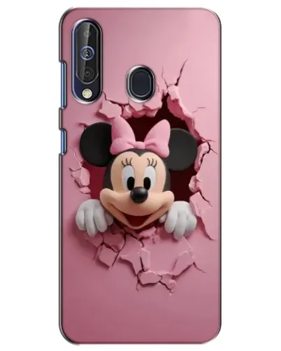Чехол для Samsung Galaxy A60 2019 (A605F) с картинкой «Минни сквозь стену»