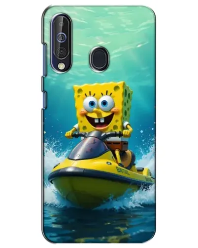 Чехол для Samsung Galaxy A60 2019 (A605F) с картинкой «Спанч Боб на гидроцикле» Чехол для Samsung Galaxy A60 2019 (A605F) с картинкой «Спанч Боб на гидроцикле»