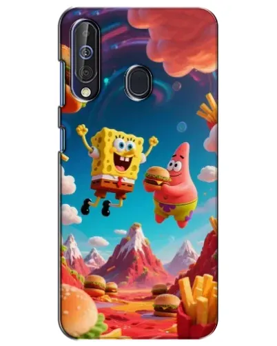 Чехол для Samsung Galaxy A60 2019 (A605F) с картинкой «Космический фастфуд» Чехол для Samsung Galaxy A60 2019 (A605F) с картинкой «Космический фастфуд»