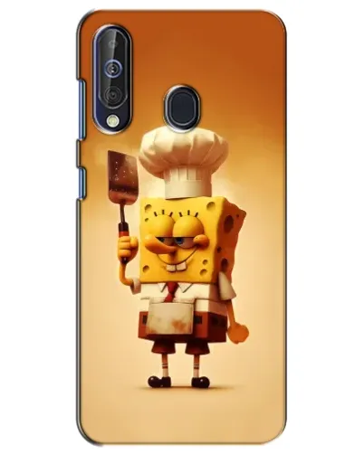 Чехол для Samsung Galaxy A60 2019 (A605F) с картинкой «Губка Боб повар» Чехол для Samsung Galaxy A60 2019 (A605F) с картинкой «Губка Боб повар»