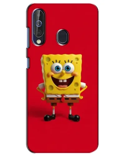 Чехол для Samsung Galaxy A60 2019 (A605F) с картинкой «Спанч Боб на красном» Чехол для Samsung Galaxy A60 2019 (A605F) с картинкой «Спанч Боб на красном»