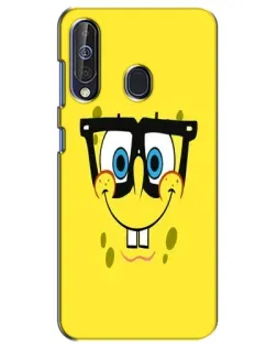 Чохол для Samsung Galaxy A60 2019 (A605F) з картинкою «Мінімалістичний Спанч Боб»