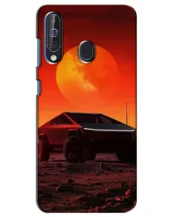 Чохол для Samsung Galaxy A60 2019 (A605F) з картинкою «Cybertruck на Марсі»