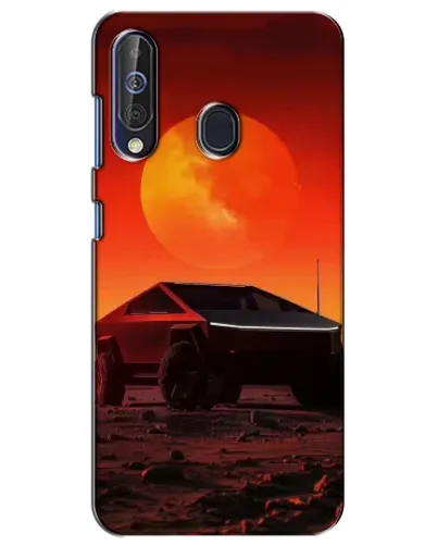 Чохол для Samsung Galaxy A60 2019 (A605F) з картинкою «Cybertruck на Марсі»