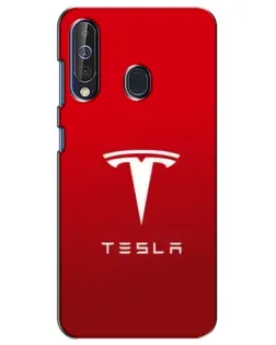 Чохол для Samsung Galaxy A60 2019 (A605F) з картинкою «Tesla Red Classic»
