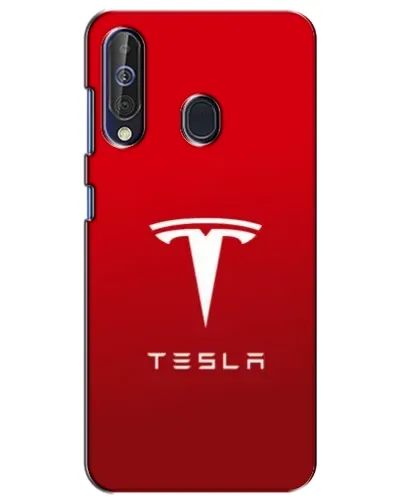 Чохол для Samsung Galaxy A60 2019 (A605F) з картинкою «Tesla Red Classic»