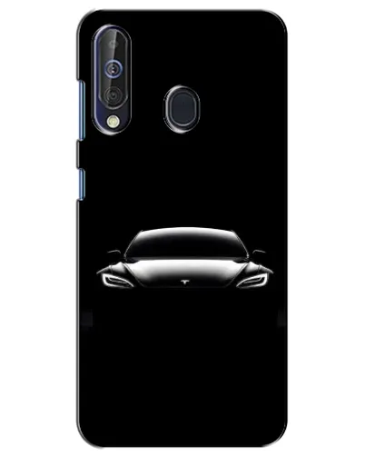 Чохол для Samsung Galaxy A60 2019 (A605F) з картинкою «Фари Tesla Night»