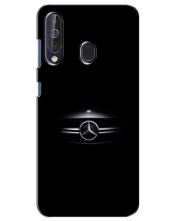 Чехол для Samsung Galaxy A60 2019 (A605F) с картинкой «Mercedes — абстрактные линии»