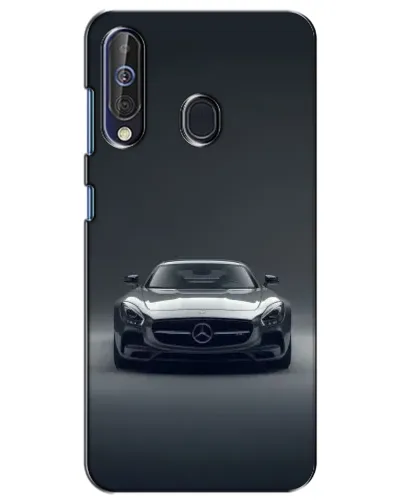 Чехол для Samsung Galaxy A60 2019 (A605F) с картинкой «Mercedes на черном»