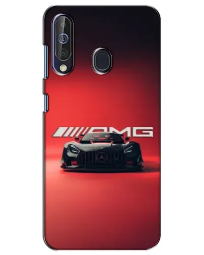Чехол для Samsung Galaxy A60 2019 (A605F) с картинкой «Mercedes AMG — красная линия»