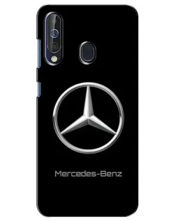 Чехол для Samsung Galaxy A60 2019 (A605F) с картинкой «Mercedes Silver Logo»