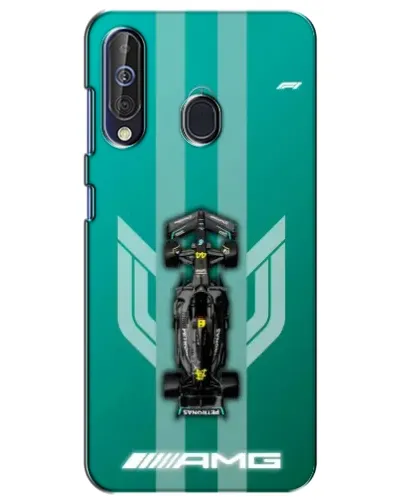 Чехол для Samsung Galaxy A60 2019 (A605F) с картинкой «Mercedes AMG Petronas»