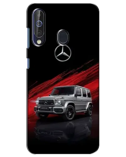 Чехол для Samsung Galaxy A60 2019 (A605F) с картинкой «Mercedes G-Class красный»
