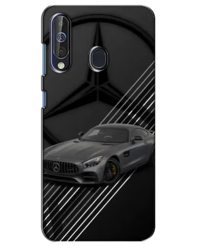 Чехол для Samsung Galaxy A60 2019 (A605F) с картинкой «Mercedes AMG — графика»