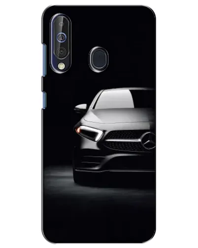 Чехол для Samsung Galaxy A60 2019 (A605F) с картинкой «Свет фар Mercedes»