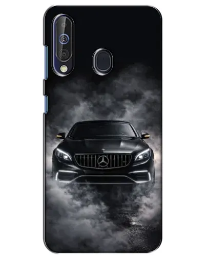 Чехол для Samsung Galaxy A60 2019 (A605F) с картинкой «Mercedes в дыму»