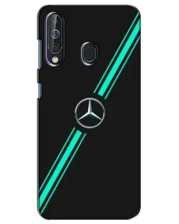 Чехол для Samsung Galaxy A60 2019 (A605F) с картинкой «Спортивные линии Mercedes» Чехол для Samsung Galaxy A60 2019 (A605F) с картинкой «Спортивные линии Mercedes»
